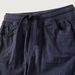 Juniors Solid Woven Pants with Drawstring Closure-Pants-thumbnail-1