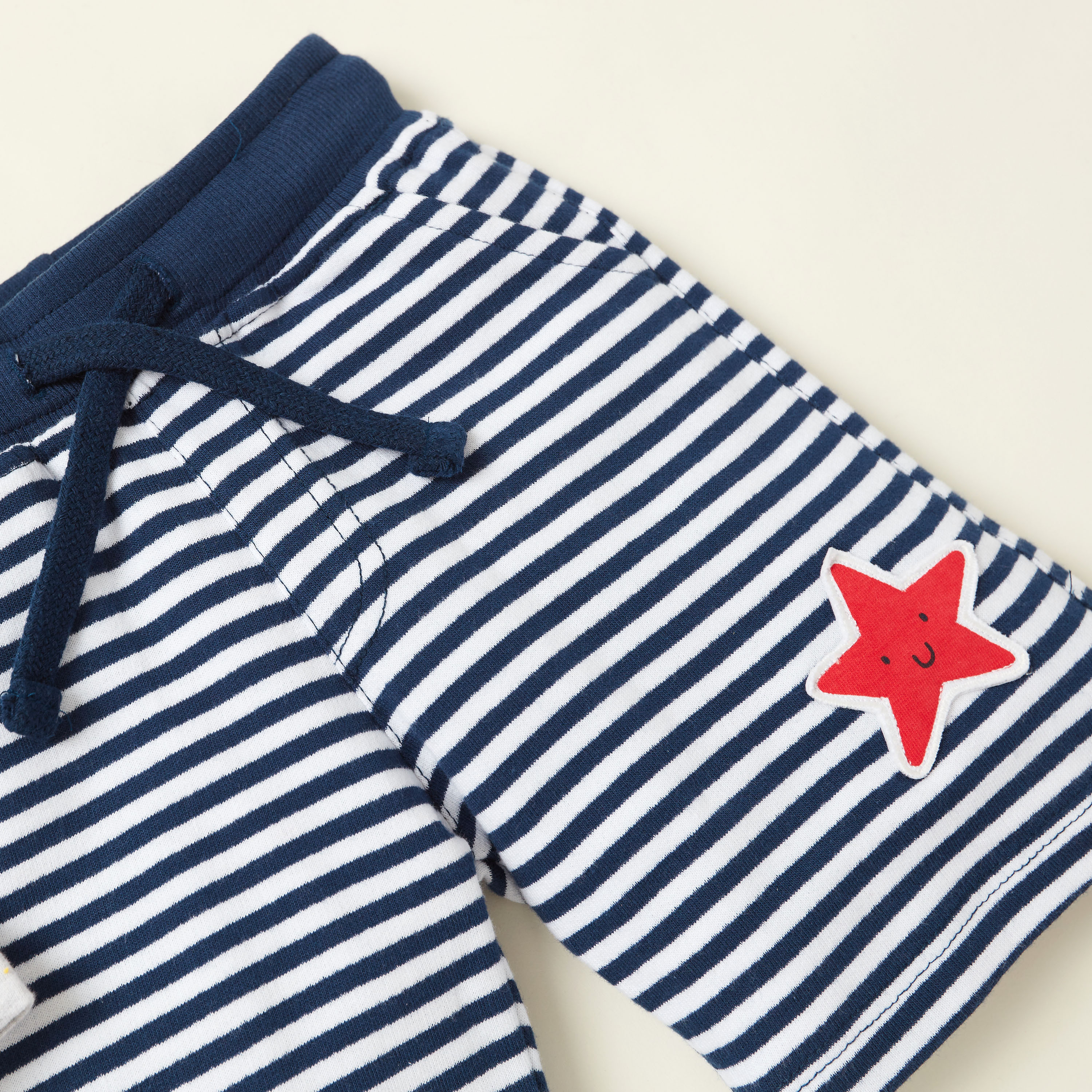 Juniors Knit Shorts with Pockets and Elasticated Waist - Set of 2-baby-boys-clothing-bottoms-shorts-image-5