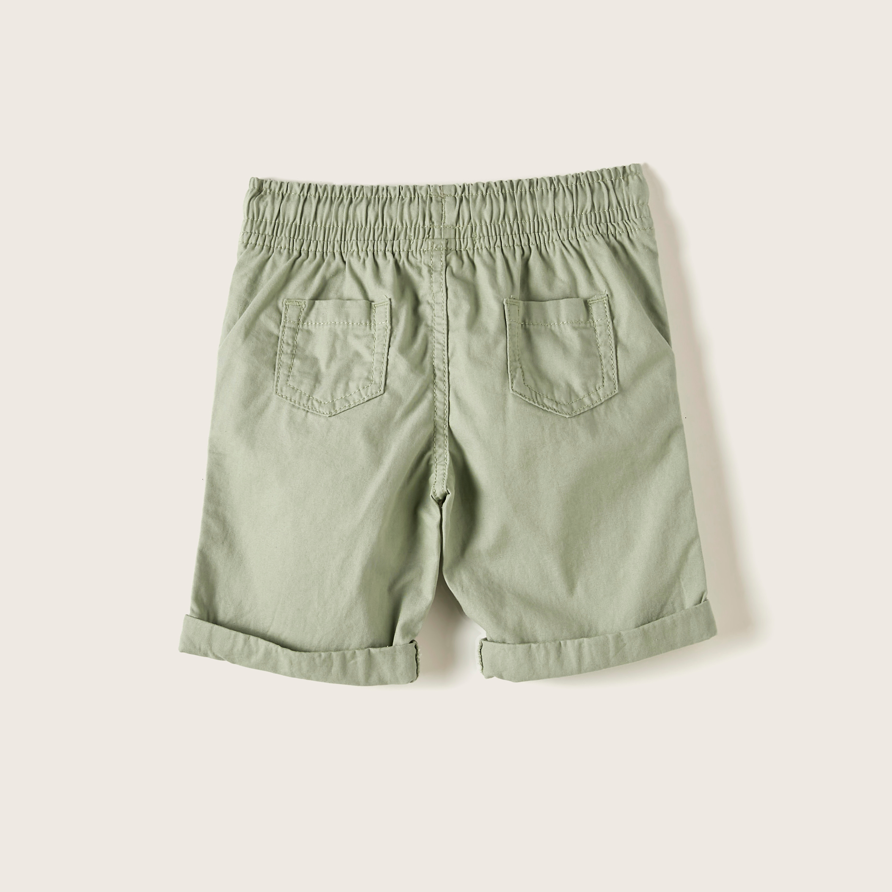 شورت سادة بجيوب ورباط إغلاق من جونيورز-baby-boys-clothing-bottoms-shorts-image-3