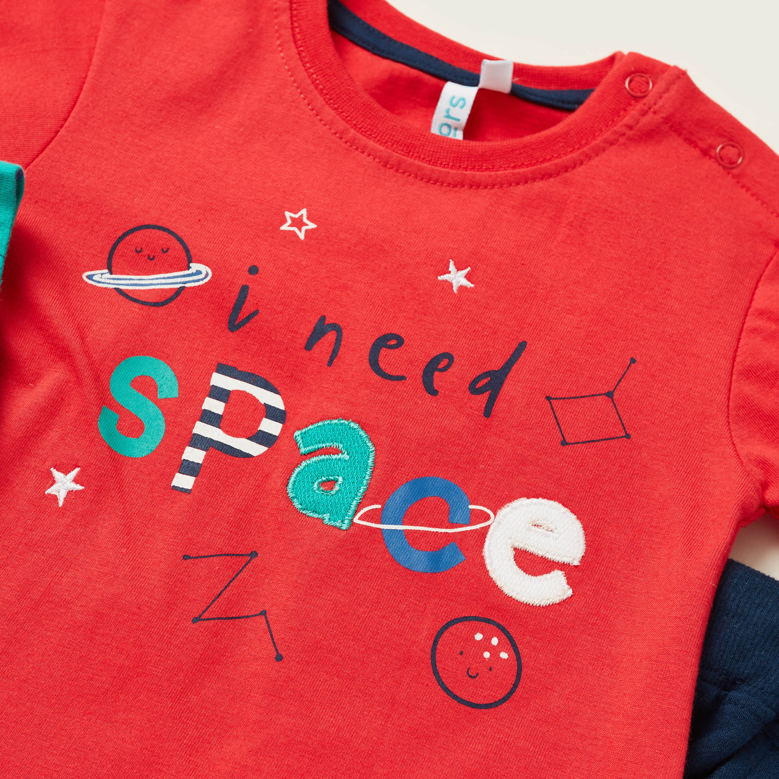 طقم شورت وتيشيرت 3 قطع بطبعات من جونيورز-baby-boys-clothing-setsandcoords-image-6