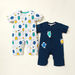 Juniors Printed Short Sleeves Romper - Set of 2-Rompers%2C Dungarees and Jumpsuits-thumbnail-0
