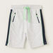 Juniors Solid Shorts with Zippered Pockets and Drawstring Closure-Shorts-thumbnail-0
