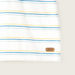 Giggles Striped T-shirt with Pocket and Short Sleeves-T Shirts-thumbnail-2