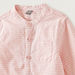 Giggles Striped Shirt with Long Sleeves and Patch Pocket-T Shirts-thumbnail-1