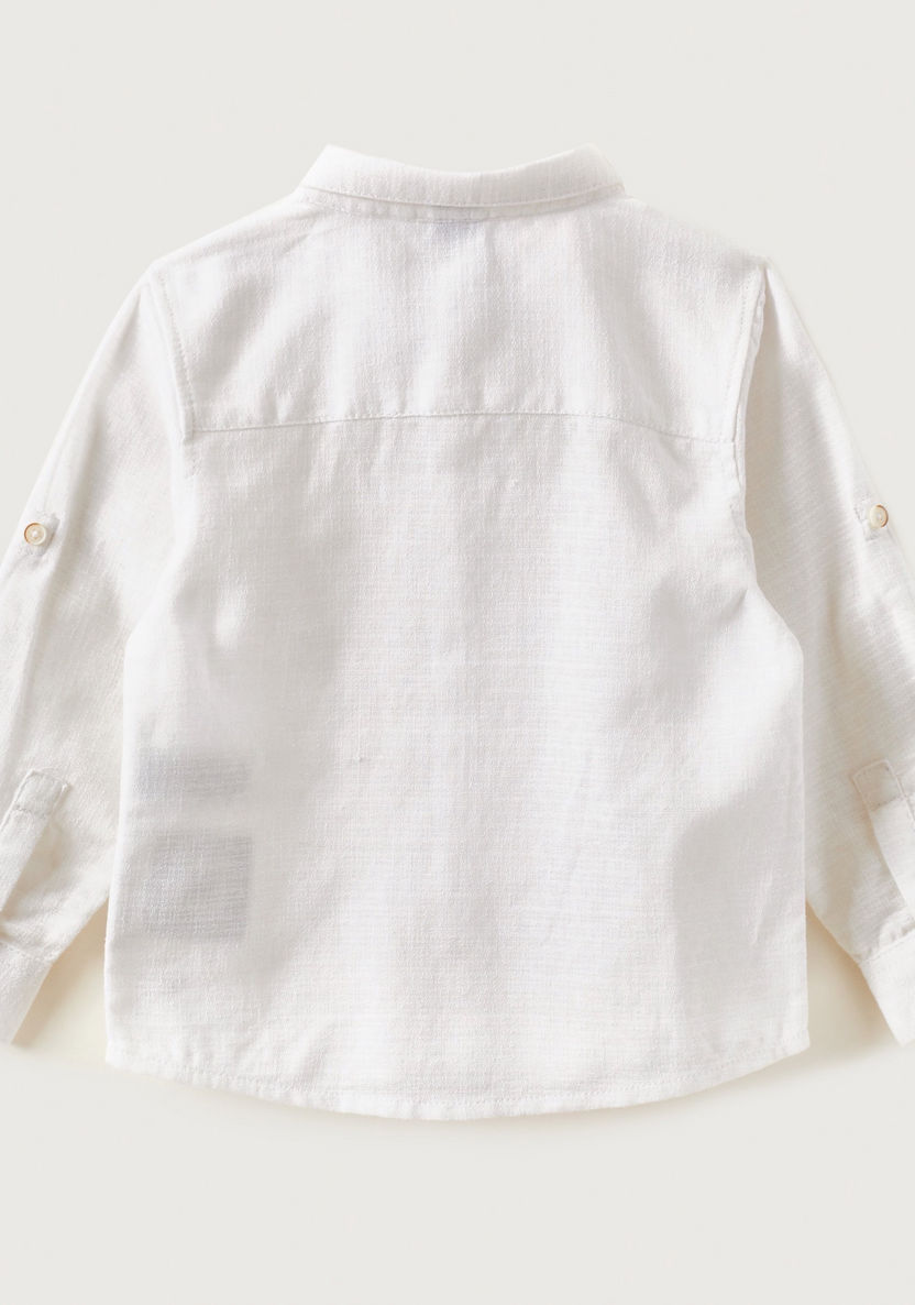 قميص سادة بياقة عادية وأكمام طويلة من جيجلز-%D9%82%D9%85%D8%B5%D8%A7%D9%86-image-5