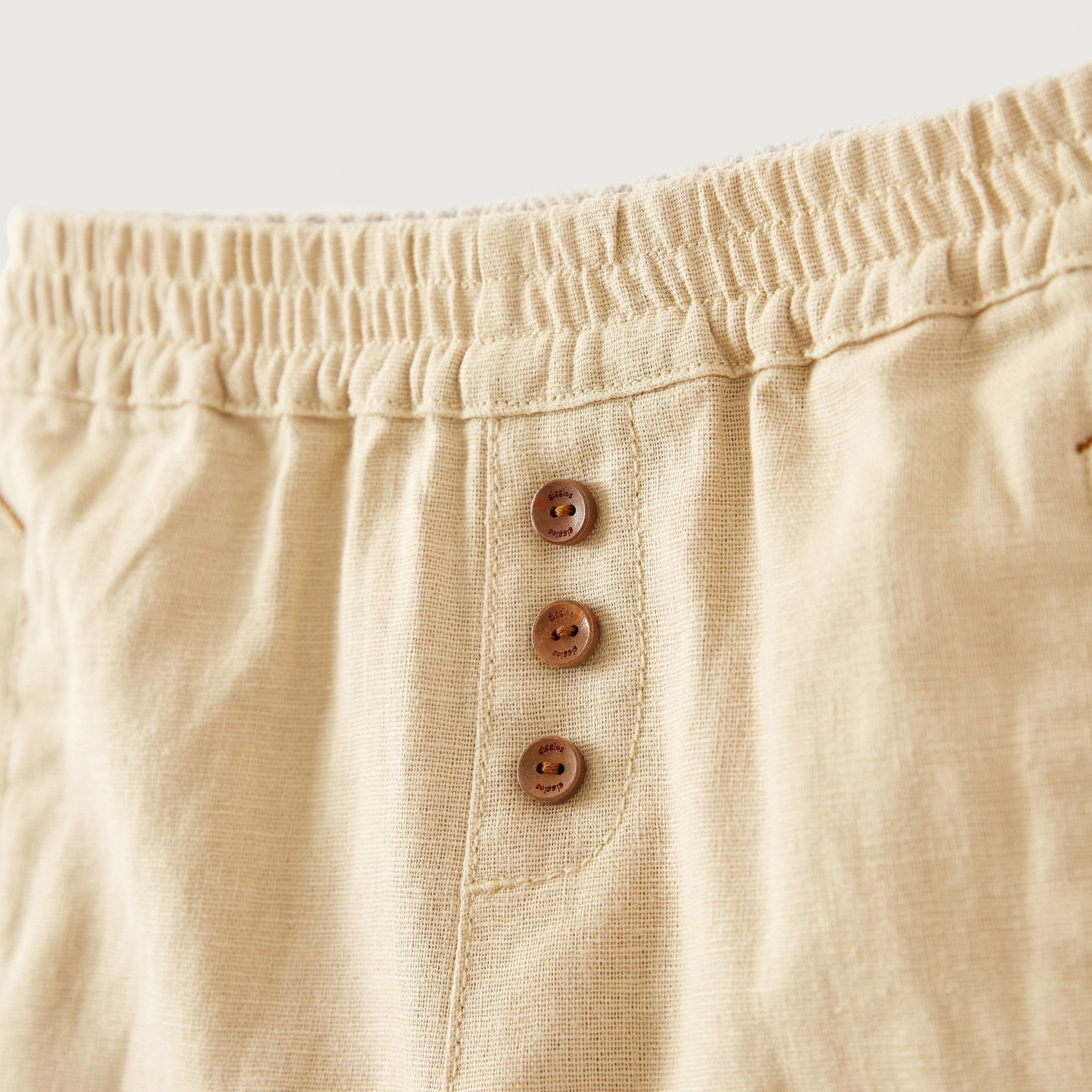 Giggles Pants with Pocket Detail and Elasticised Waistband-baby-boys-clothing-bottoms-trousers-image-3