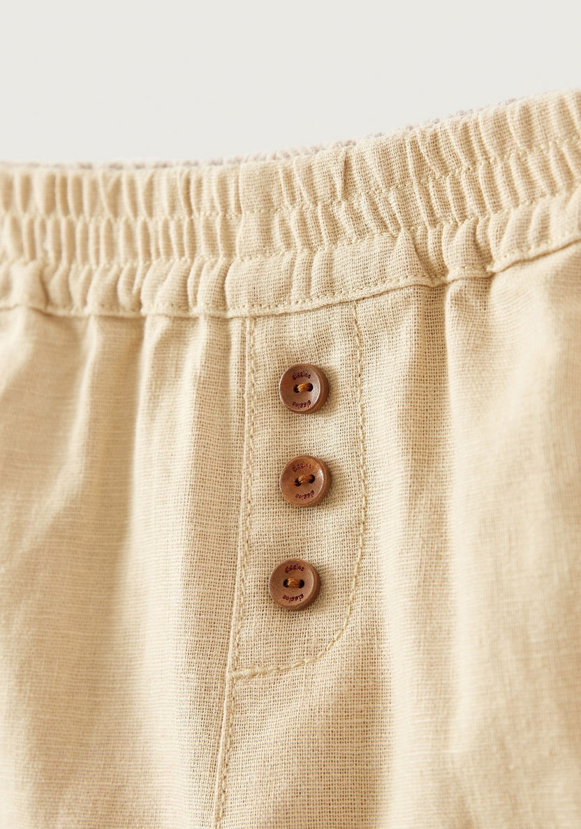Giggles Pants with Pocket Detail and Elasticised Waistband-Pants-image-2