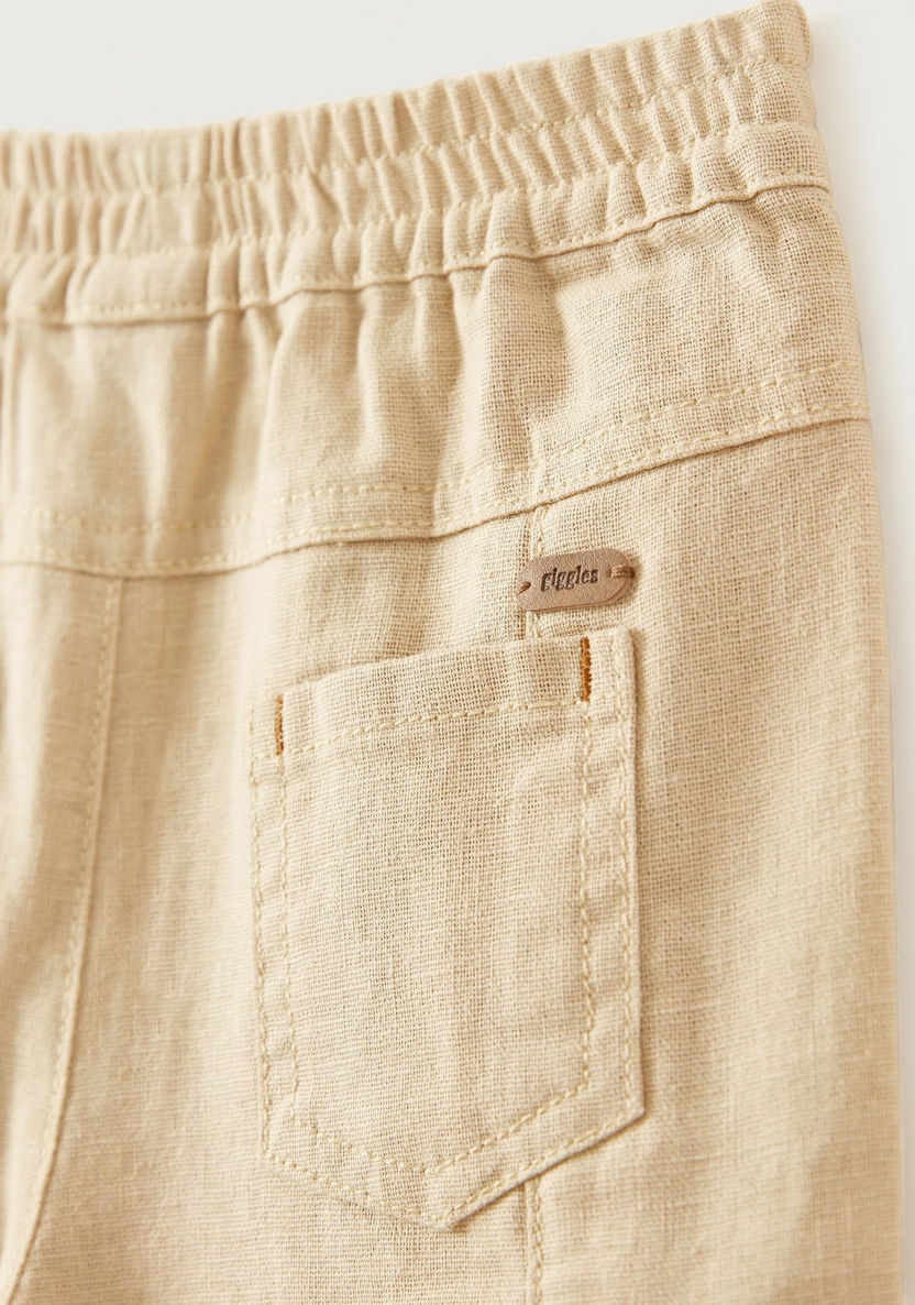 Giggles Pants with Pocket Detail and Elasticised Waistband-Pants-image-3