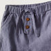 Giggles Solid Shorts with Elasticised Waistband and Drawstring Closure-Shorts-thumbnail-1