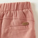 Giggles Solid Shorts with Elasticised Waistband and Drawstring Closure-Shorts-thumbnail-2