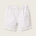 Giggles Striped Mandarin Collar Shirt and Solid Shorts Set-Clothes Sets-thumbnail-2