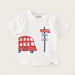 Lee Cooper Printed Round Neck T-shirt with Short Sleeves-Shirts-thumbnail-0