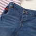 Lee Cooper Striped T-shirt with Solid Denim Shorts-Clothes Sets-thumbnail-4