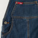 Lee Cooper Denim Dungarees with Pockets and Button Closure-Rompers%2C Dungarees and Jumpsuits-thumbnail-1