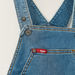 Lee Cooper Denim Dungarees with Pockets and Button Closure-Rompers%2C Dungarees and Jumpsuits-thumbnail-1