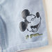 Disney Mickey Mouse Graphic Print Denim Shorts with Pocket Detail-Shorts-thumbnail-3