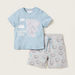 Carte Blanche Printed T-shirt and Shorts Set-Clothes Sets-thumbnail-0