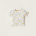 Carte Blanche Printed Crew Neck T-shirt and Shorts Set-Clothes Sets-thumbnail-2