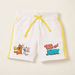 Tom and Jerry Printed Round Neck T-shirt and Shorts Set-Clothes Sets-thumbnail-4