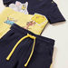 Tom & Jerry Graphic Print T-shirt and Shorts Set-Clothes Sets-thumbnail-3