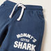 Pinkfong Baby Shark Print T-shirt and Shorts Set-Clothes Sets-thumbnail-2