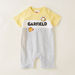 Garfield Print Romper with Short Sleeves-Rompers%2C Dungarees and Jumpsuits-thumbnail-0