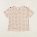 All Over Print T-shirt with Round Neck and Short Sleeves-T Shirts-thumbnail-0