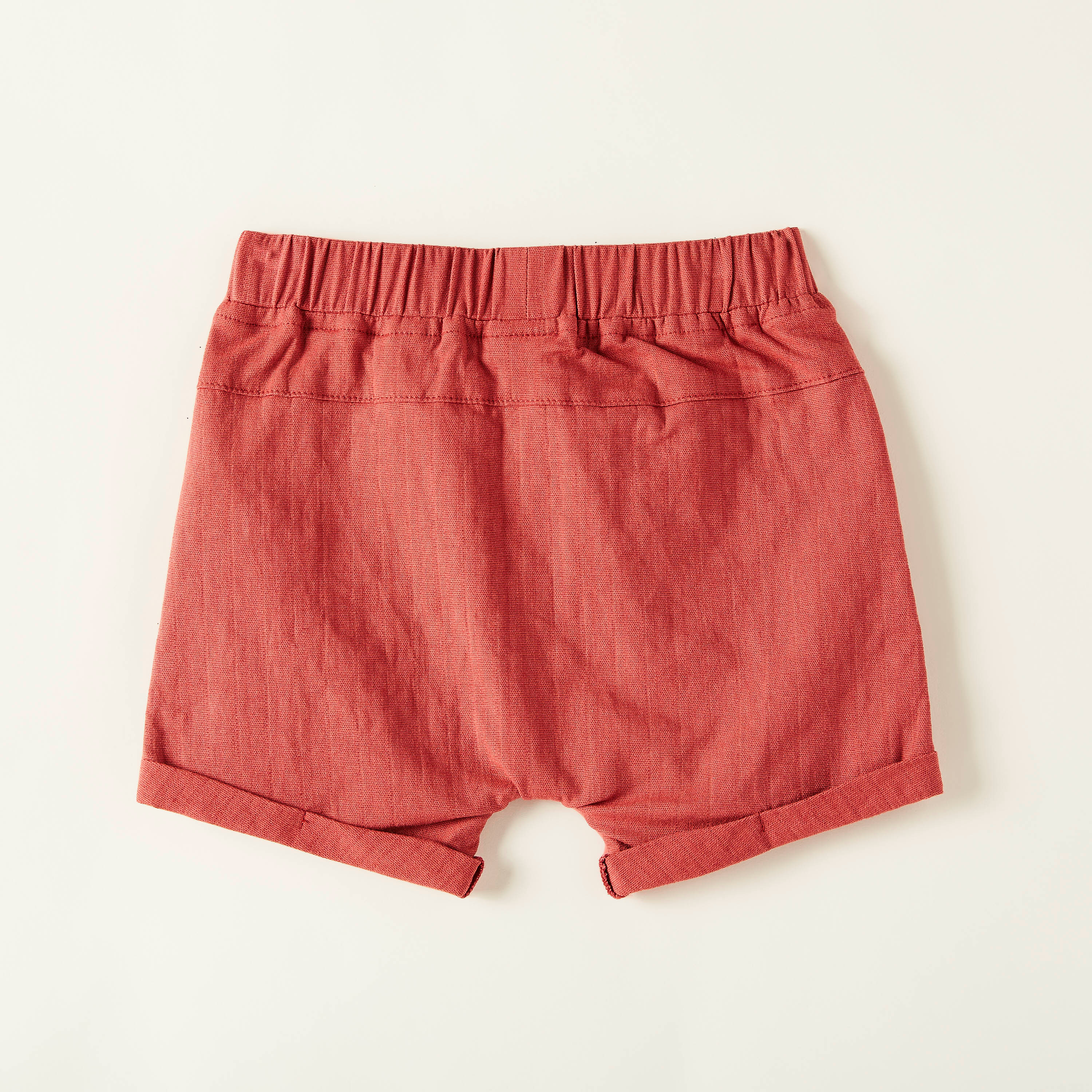 شورت سادة بخصر مطاطي وجيوب-baby-boys-clothing-bottoms-shorts-image-3