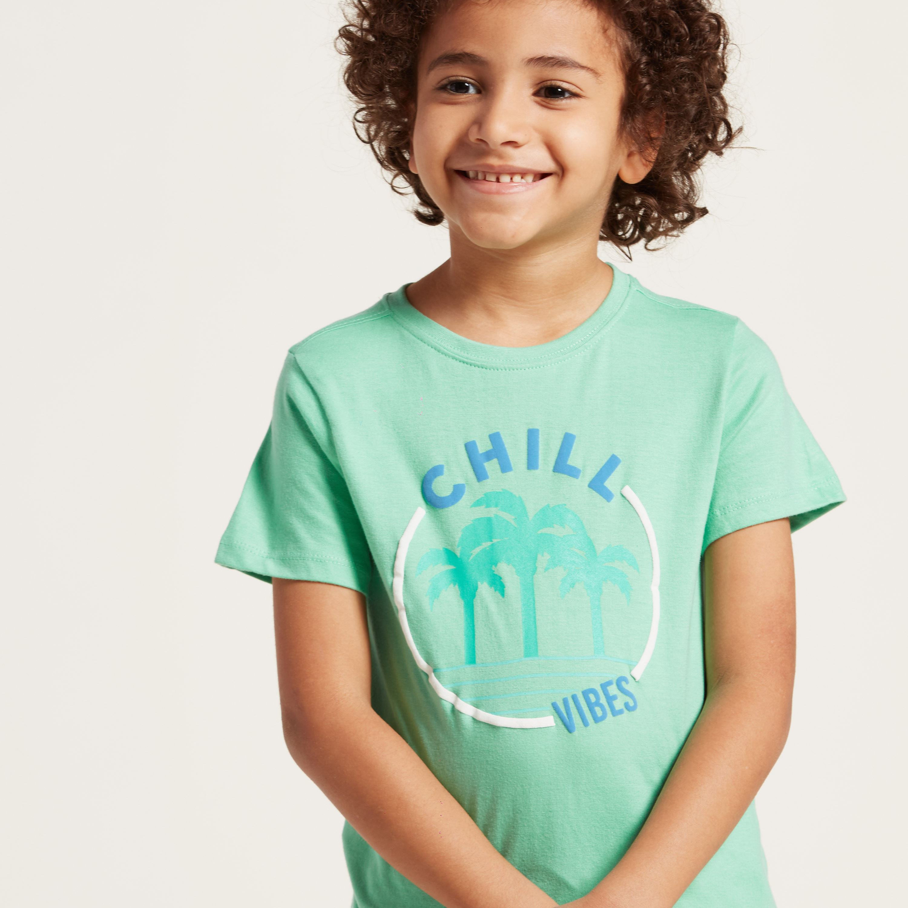 Juniors Graphic Print T-shirt with Short Sleeves-boys-clothing-tshirtsandpolos-image-2