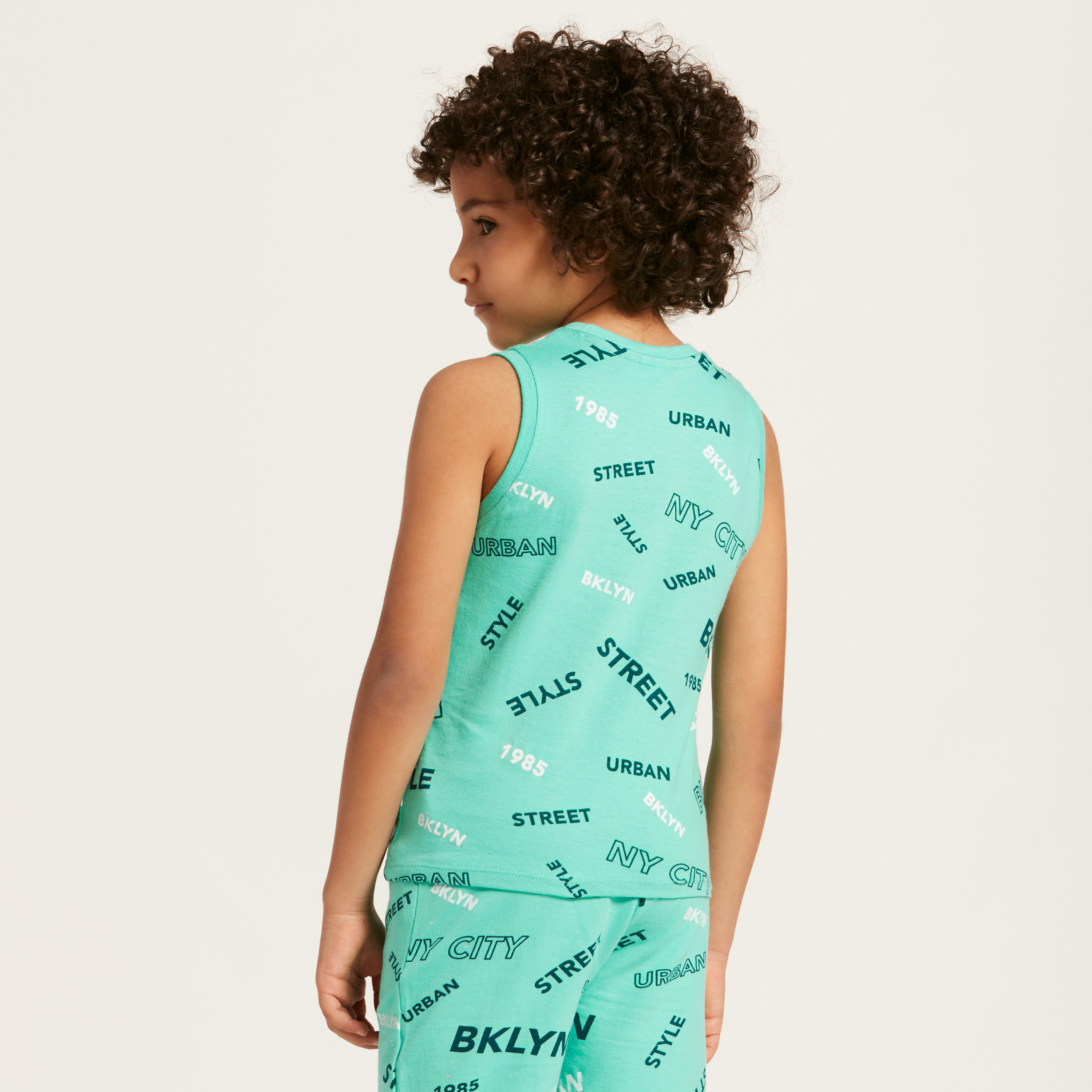 Juniors Typographic Print Crew Neck Vest-boys-clothing-tshirtsandpolos-image-4