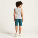 Juniors Print Shorts with Elasticated Waistband and Pockets-Shorts-thumbnail-3