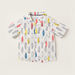 Juniors Print Collared Shirt and Shorts Set-Clothes Sets-thumbnail-1