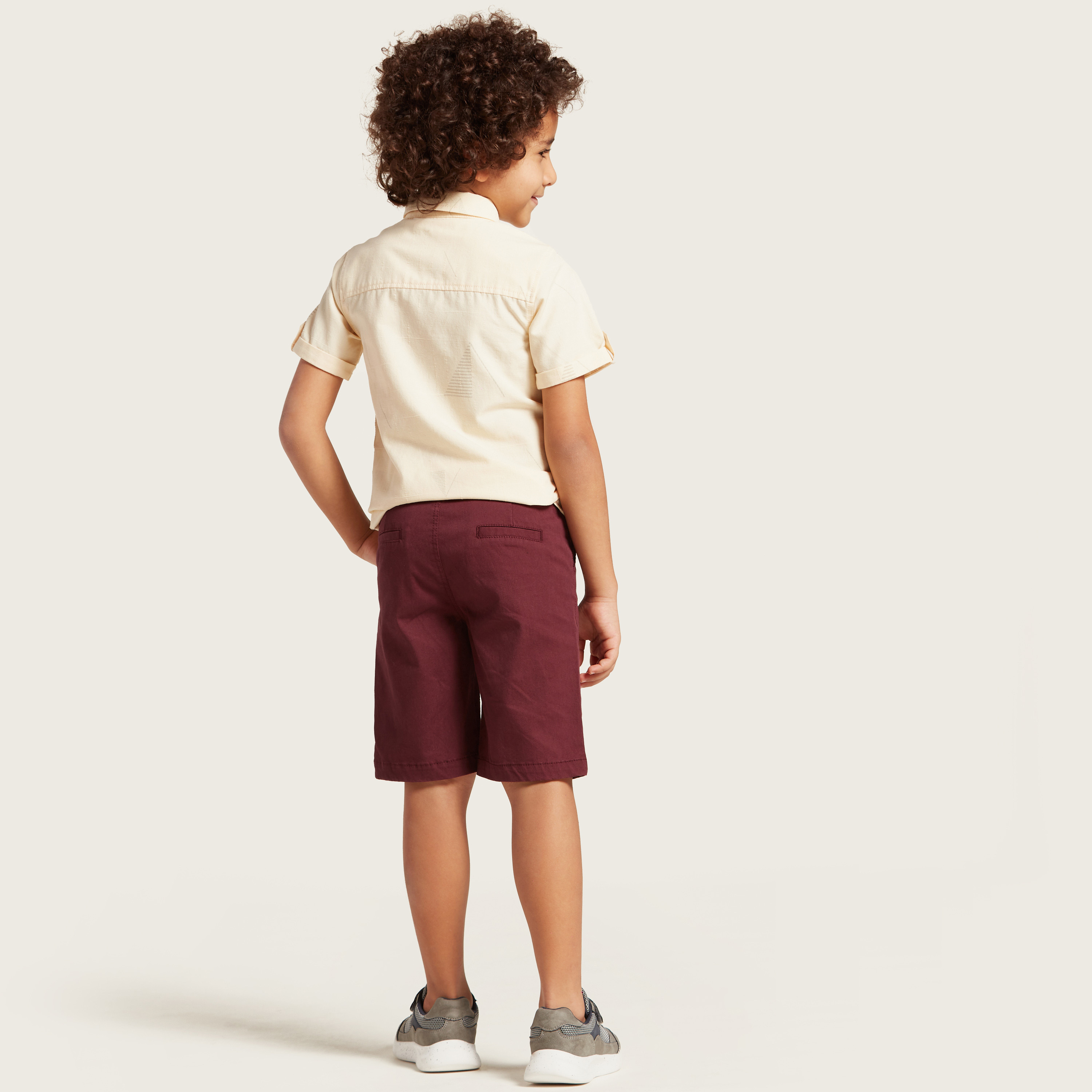 شورت سادة بجيوب وزر إغلاق من جونيورز-baby-boys-clothing-bottoms-shorts-image-4