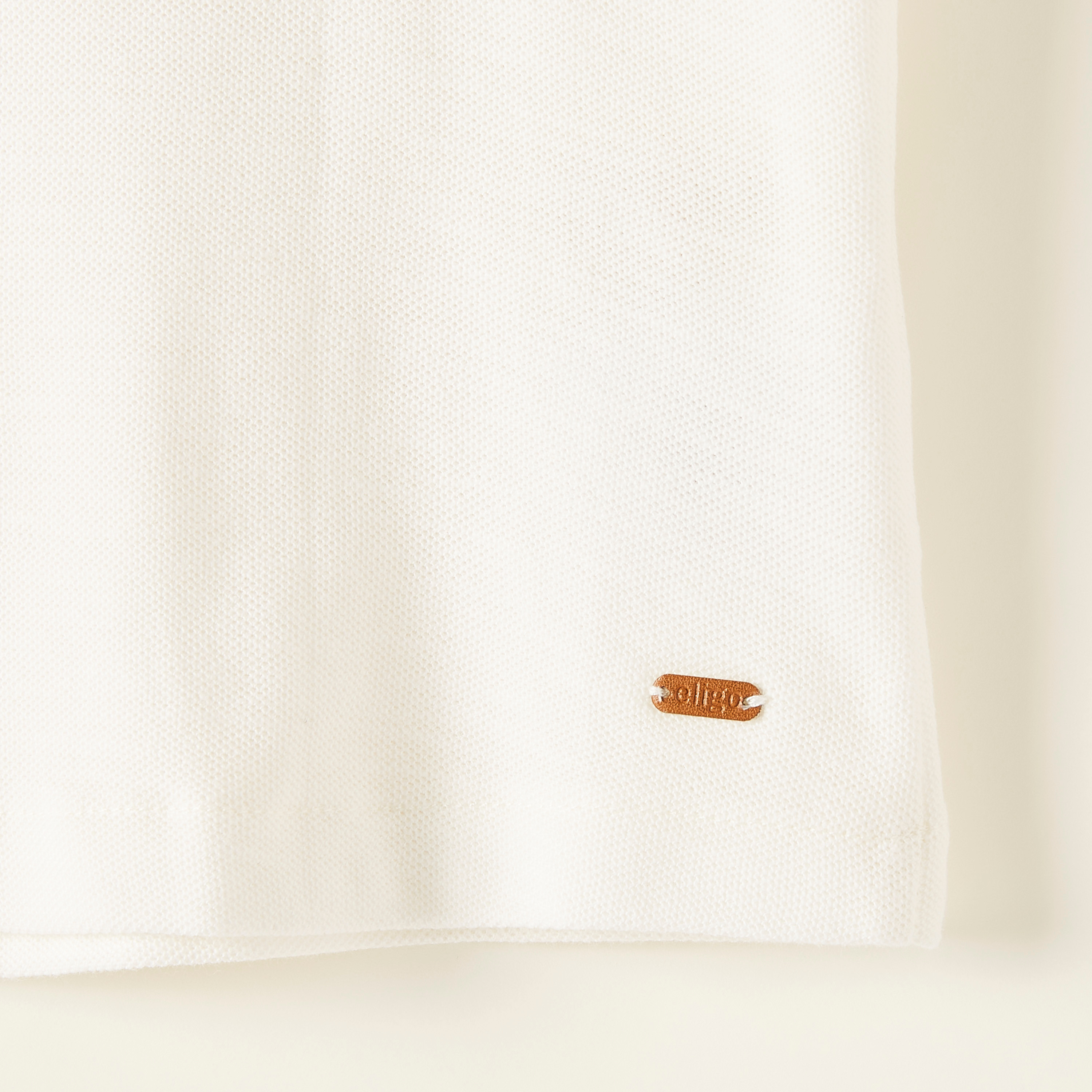 Eligo Solid Henley Neck T-shirt with Short Sleeves-boys-clothing-tshirtsandpolos-image-4