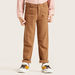 Eligo Woven Pants with Pockets and Button Closure-Pants-thumbnail-1