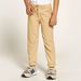 Eligo Solid Woven Pants with Drawstring Closure-Pants-thumbnail-0