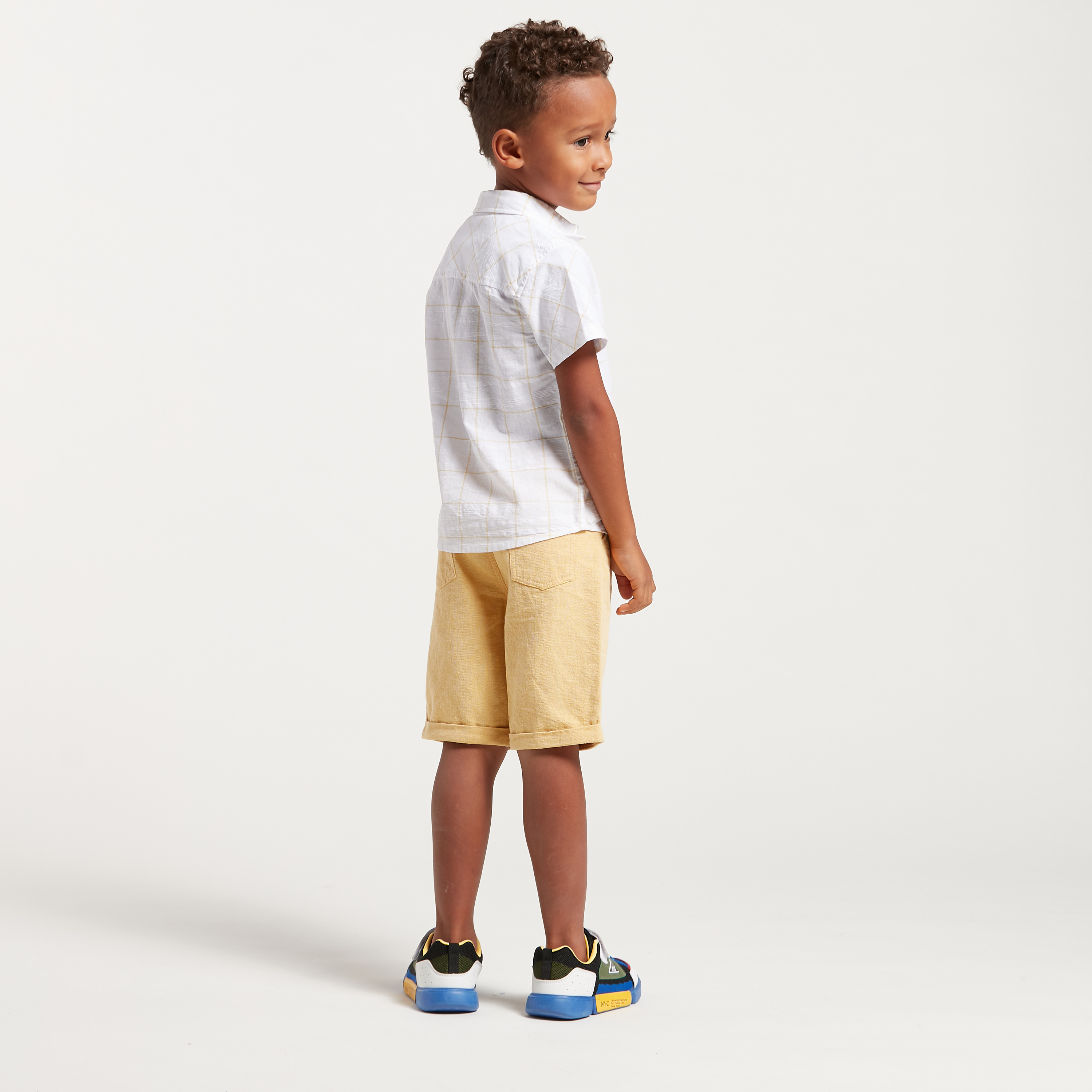شورت منسوج سادة بجيوب وخصر برباط-baby-boys-clothing-bottoms-shorts-image-4