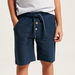 Eligo Striped T-shirt and Textured Shorts Set-Clothes Sets-thumbnail-3