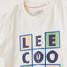 Lee Cooper Graphic Print T-shirt with Short Sleeves-T Shirts-thumbnail-1