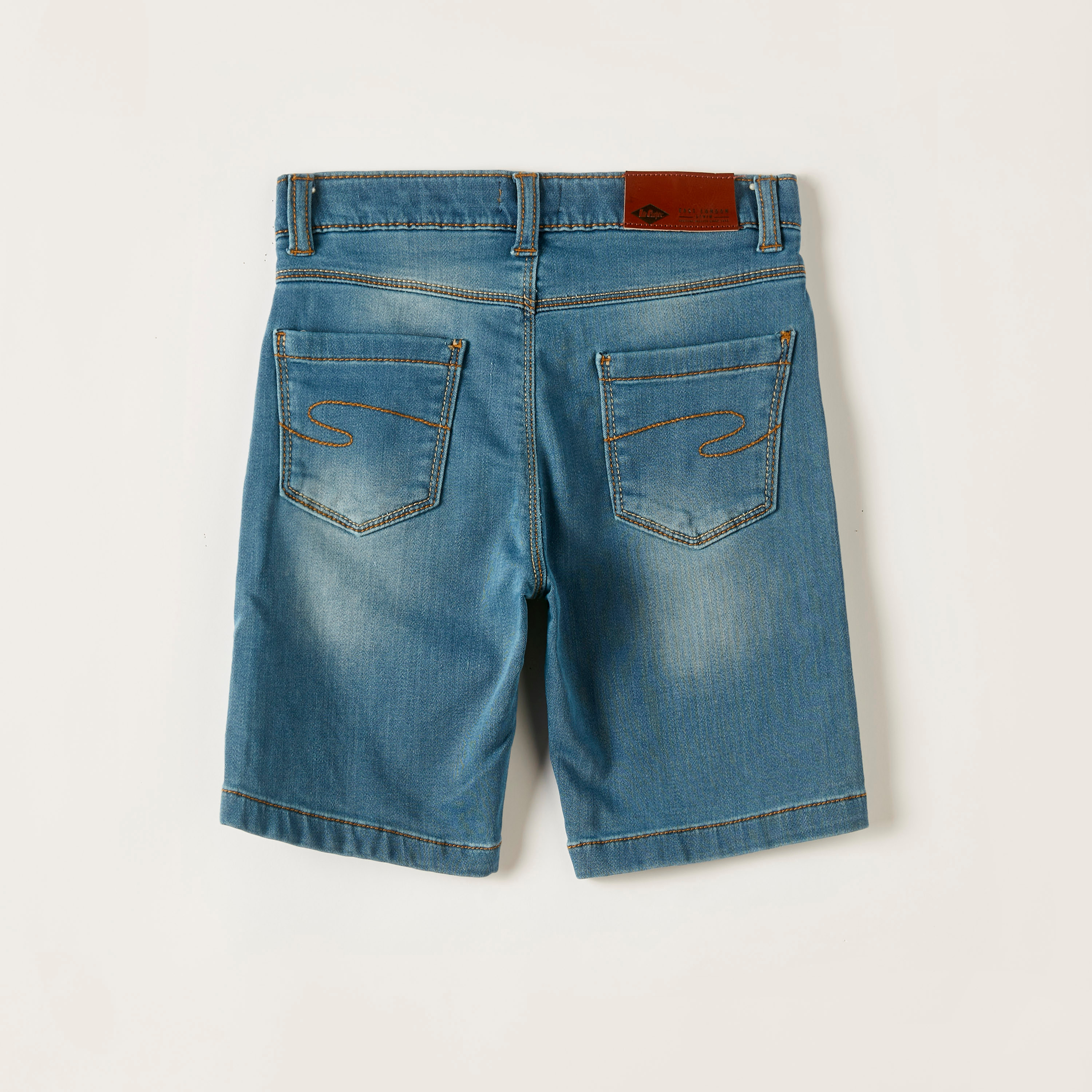 Lee Cooper Regular Fit Denim Shorts-baby-boys-clothing-bottoms-shorts-image-3