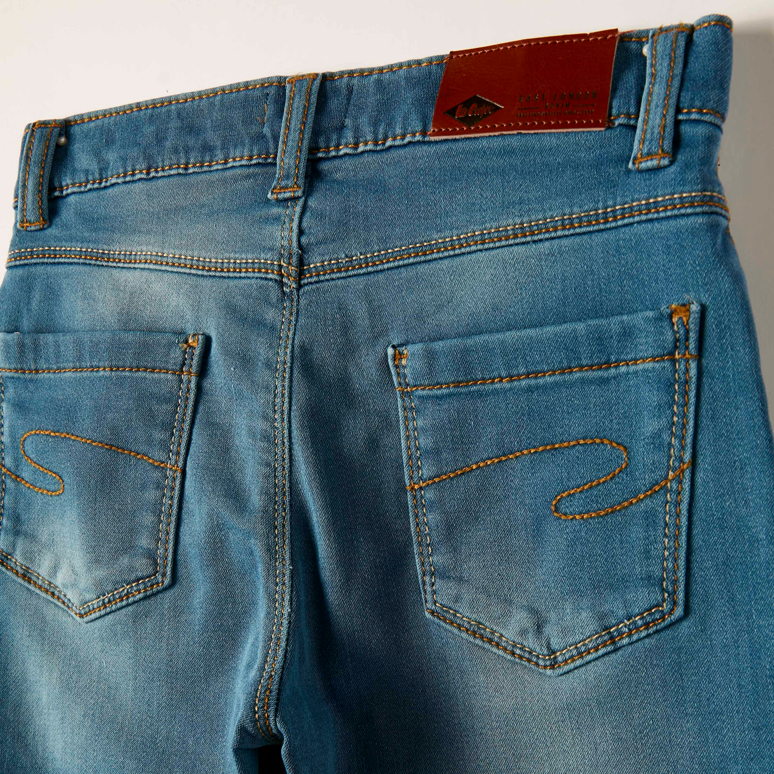 Lee Cooper Regular Fit Denim Shorts-baby-boys-clothing-bottoms-shorts-image-4
