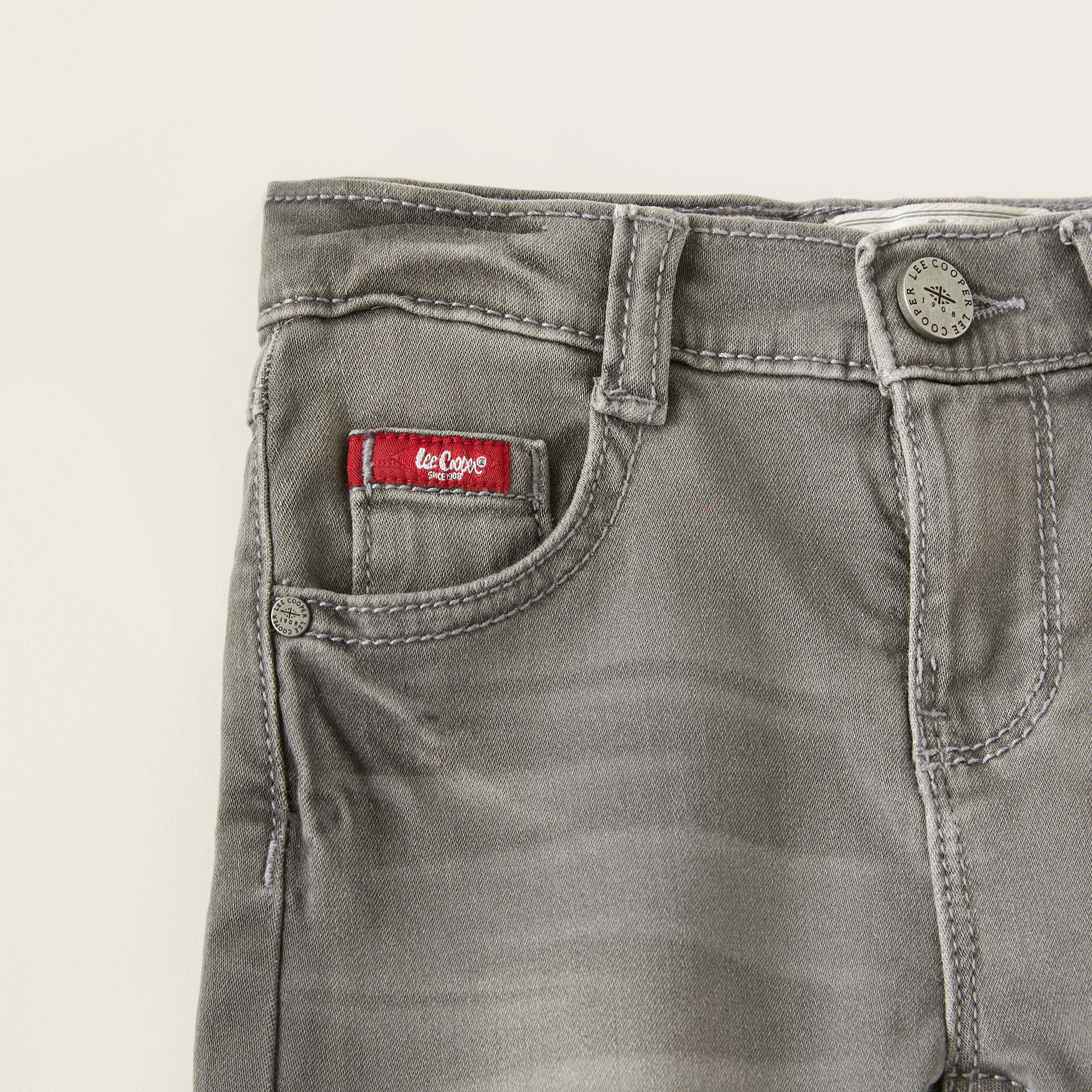 شورت دنيم بقصّة عادية من لي كوبر-baby-boys-clothing-bottoms-shorts-image-2