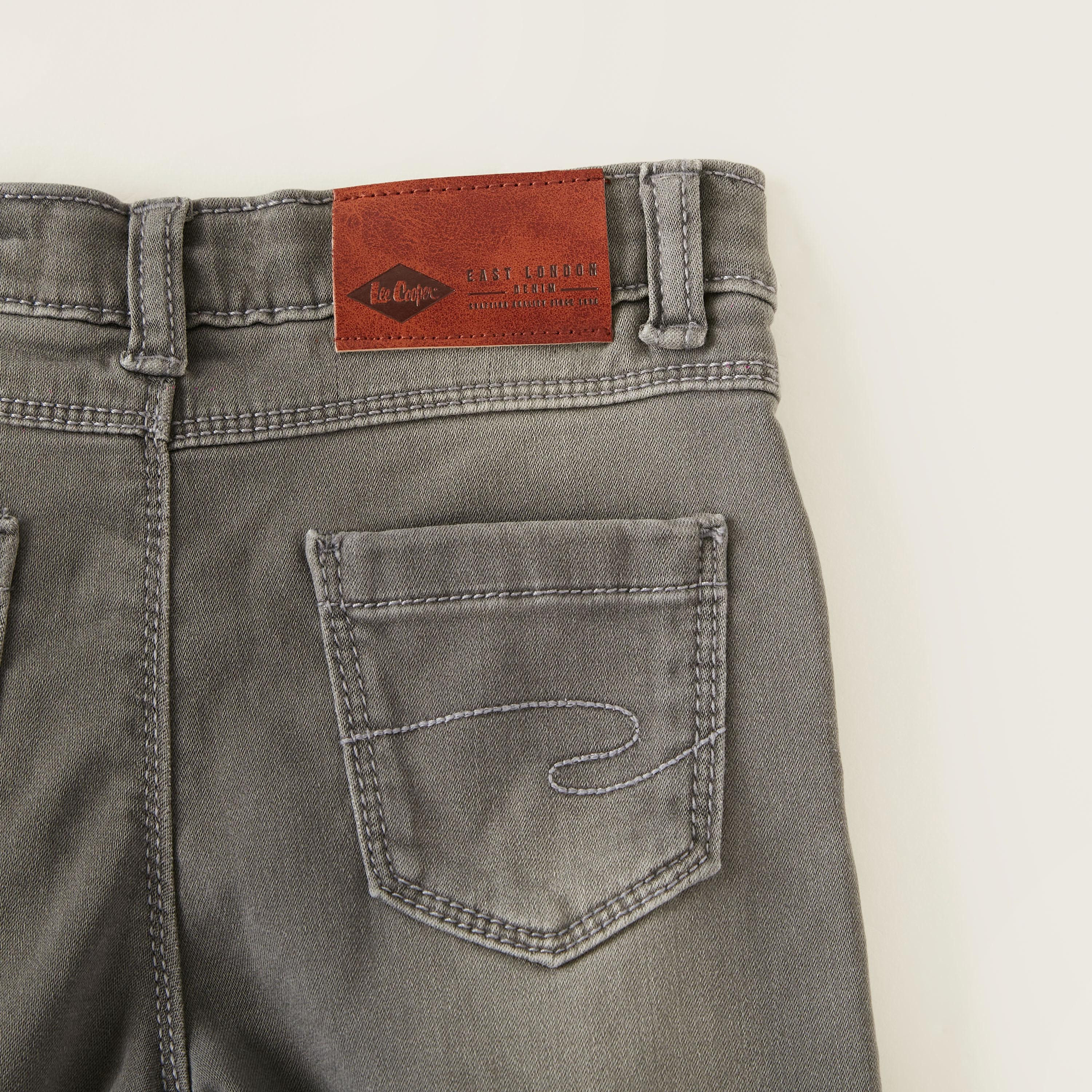 شورت دنيم بقصّة عادية من لي كوبر-baby-boys-clothing-bottoms-shorts-image-3