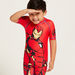Iron Man Print Short Sleeves Romper-Rompers%2C Dungarees and Jumpsuits-thumbnail-2
