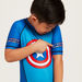 Captain America Print Swimsuit with Short Sleeves-Rompers%2C Dungarees and Jumpsuits-thumbnail-2