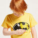 Batman Sequin Detail T-shirt with Round Neck and Short Sleeves-T Shirts-thumbnail-2