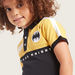 Batman Embroidered Detail Polo T-shirt with Short Sleeves-T Shirts-thumbnail-2