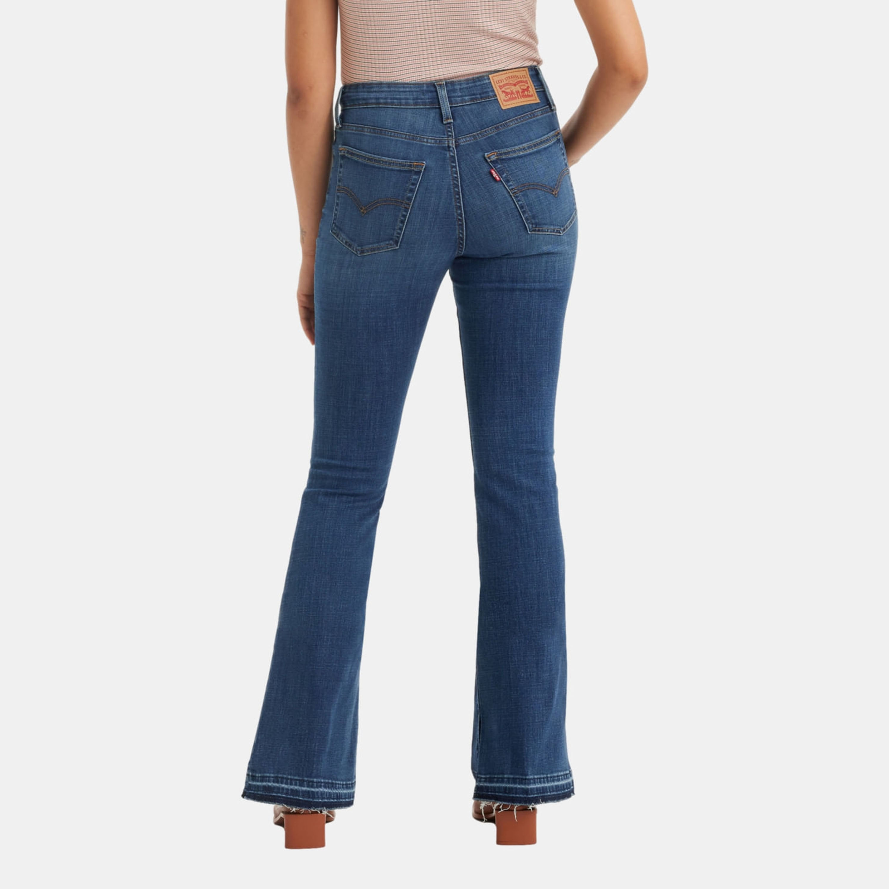 بنطلون جينز نسائي 726 بقصة ضيقة أزرق بخمسة جيوب، مقاس 30 من ليفايس-women-clothing-bottoms-jeans-image-4