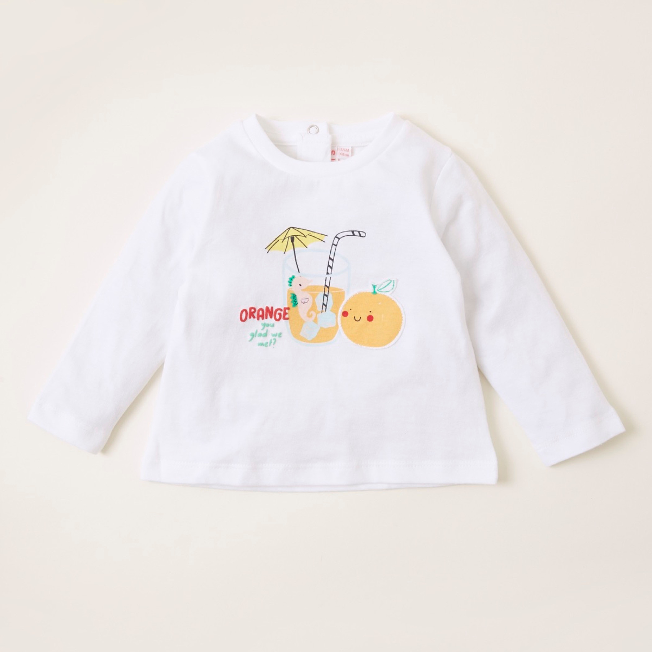 Juniors Printed T-shirt with Short Sleeves - Pack of 3-baby-girls-clothing-tshirts-image-2