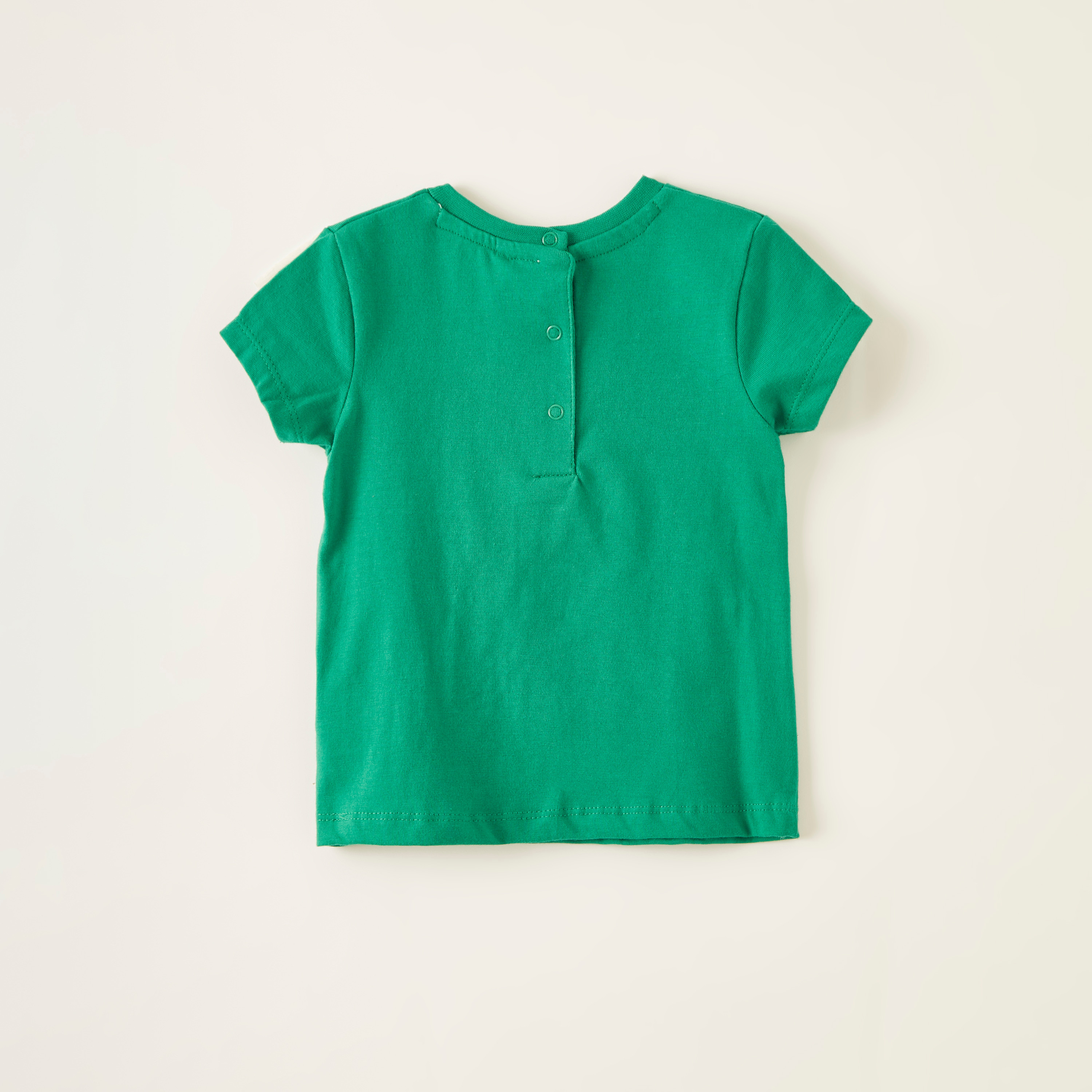 تيشيرت بأكمام قصيرة وطبعات اليوم الوطني السعودي من جونيورز-baby-girls-clothing-tshirts-image-3